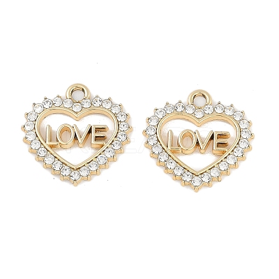 UV Plating Alloy Pendants FIND-M018-26G-02-1