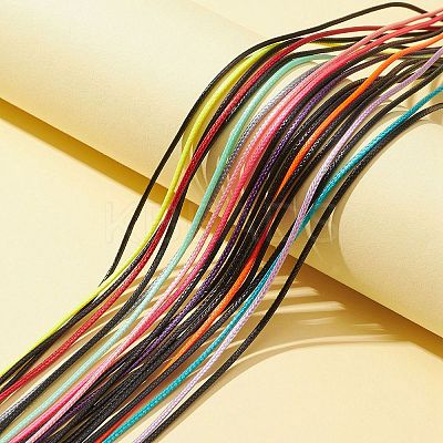20Pcs Waxed Cotton Cord Necklace Making DIY-FS0003-92-1