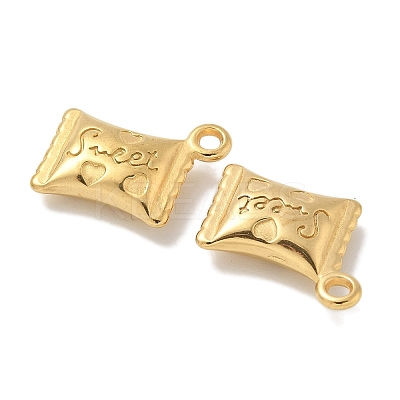 Ion Plating(IP) 304 Stainless Steel Pendants STAS-Q334-05G-1