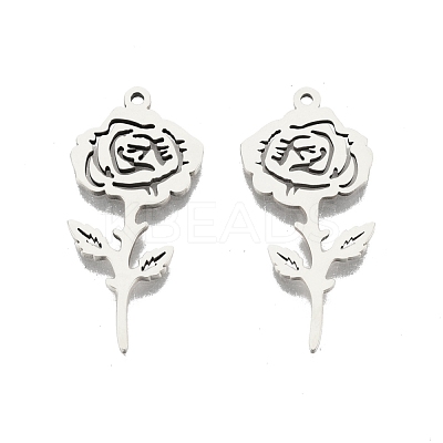 Non-Tarnish 201 Stainless Steel Pendants STAS-N098-110P-1
