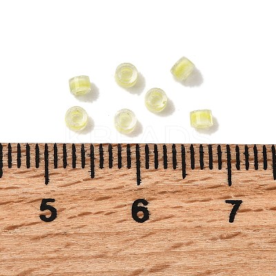 Cylinder Glass Seed Beads GLAA-NH0005-01G-1