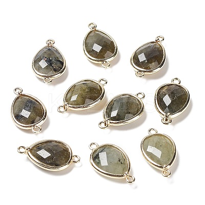 Natural Labradorite Links connectors G-L514-015F-1
