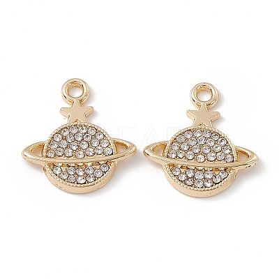 Alloy Rhinestone Pendants ALRI-K049-09E-1