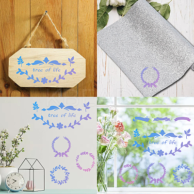 Stainless Steel Cutting Dies Stencils DIY-WH0238-105-1