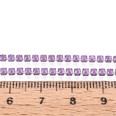 Iron Rhinestone Cup Chains CH-T006-05B-22-1