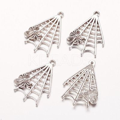 Halloween Jewelry Alloy Pendants X-PALLOY-3782-AS-FF-1