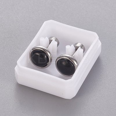 304 Stainless Steel Earlobe Plugs EJEW-F227-20P-A-1