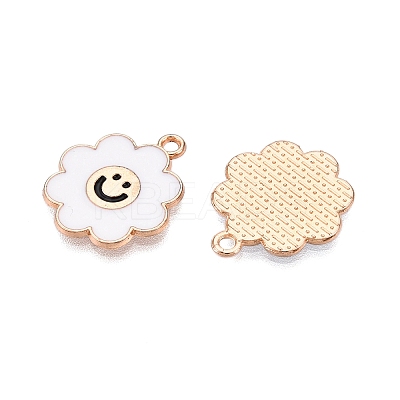Alloy Enamel Pendants ENAM-T020-55B-1