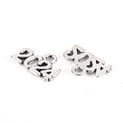 Tibetan Style Alloy Charms LS-TIBE-S323-109AS-RS-1