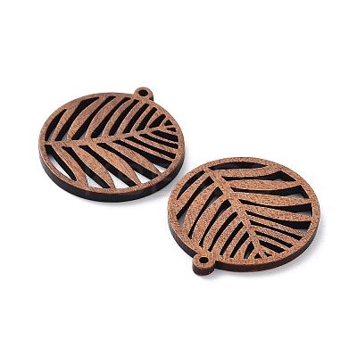 Walnut Wood Laser Cut Pendants WOOD-Q051-05K-1
