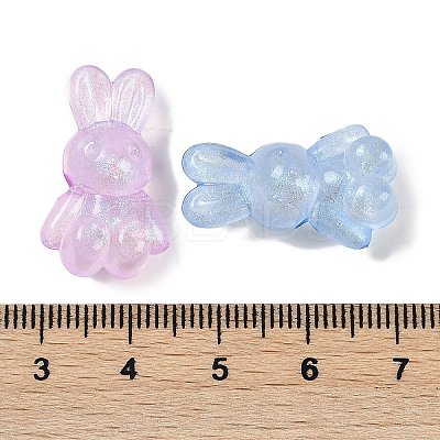 Luminous Transparent Acrylic Beads LACR-U001-04-1