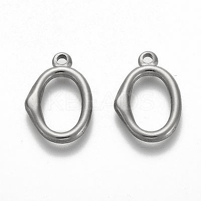 Tarnish Resistant 304 Stainless Steel Pendants STAS-A042-05P-1