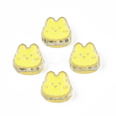 Transparent Acrylic Beads X1-ACRC-S039-02C-1