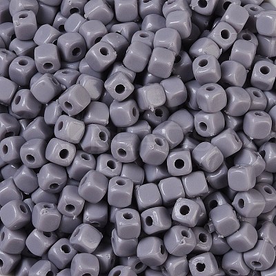 Opaque Acrylic Beads OACR-B025-06H-1