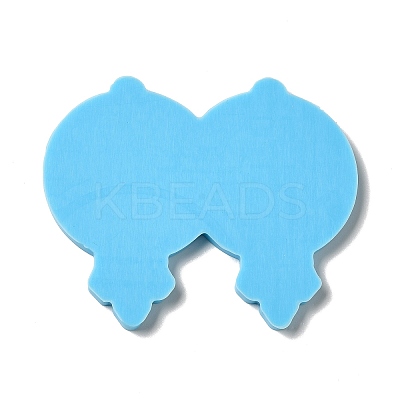 DIY Melting Crescent Moon with Moon Phase Pendant Silicone Molds LS-DIY-I099-02-1