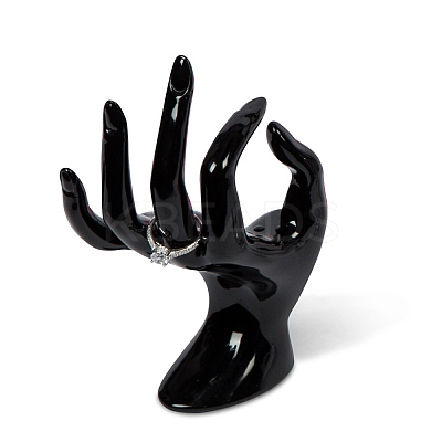 Plastic OK Hand Rings Display Stands ODIS-Q041-01B-1