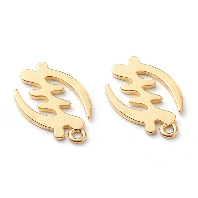 Brass Pendants LS-KK-Z010-16G-1