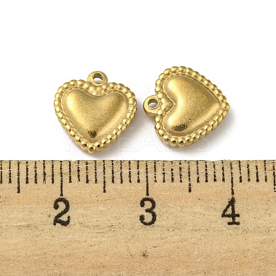 Ion Plating(IP) 304 Stainless Steel Charms STAS-P341-20A-G-1