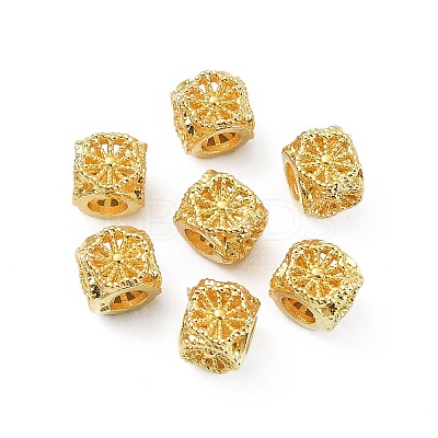 Brass Beads KK-P232-23G-1
