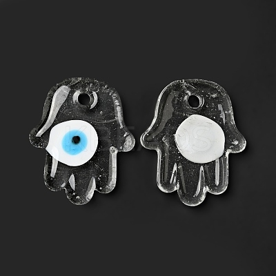 Handmade Lampwork Pendants LAMP-E027-01A-1