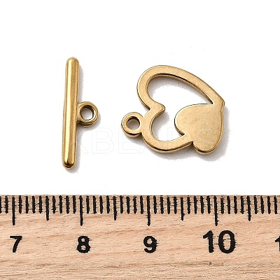 304 Stainless Steel Toggle Clasps STAS-B102-08A-1