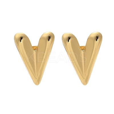 304 Stainless Steel Stud Earrings EJEW-U047-19G-1