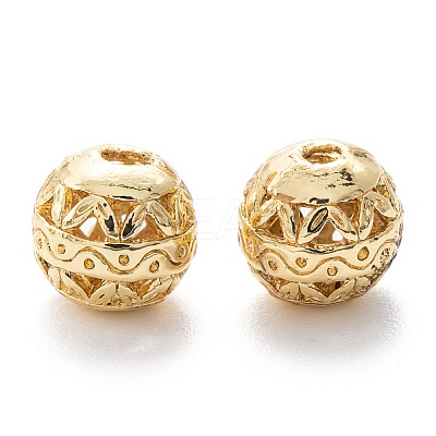 Alloy Hollow Beads X1-PALLOY-P238-27G-RS-1