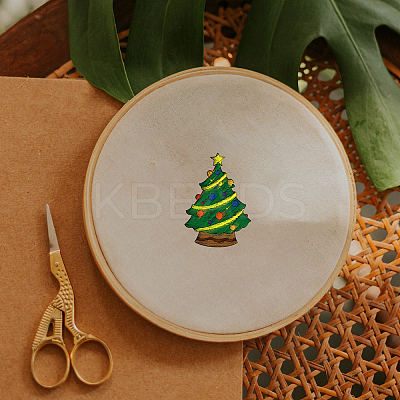 4 Sheets 11.6x8.2 Inch Stick and Stitch Embroidery Patterns DIY-WH0455-008-1