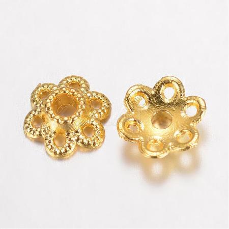 Alloy Bead Caps PALLOY-D348-42G-1
