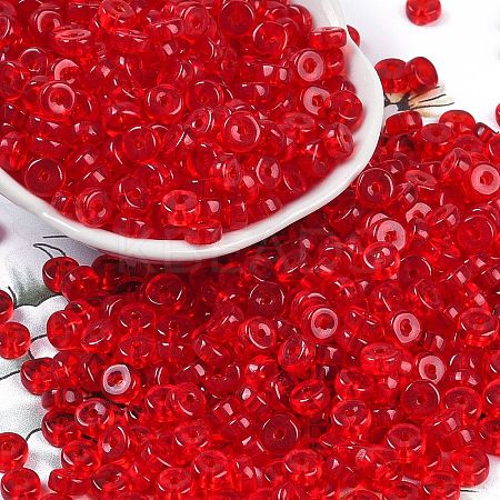 Transparent Colours Glass Seed Beads X1-SEED-P008-01A-01-1