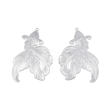 201 Stainless Steel Pendants LS-X-STAS-N102-24P-1
