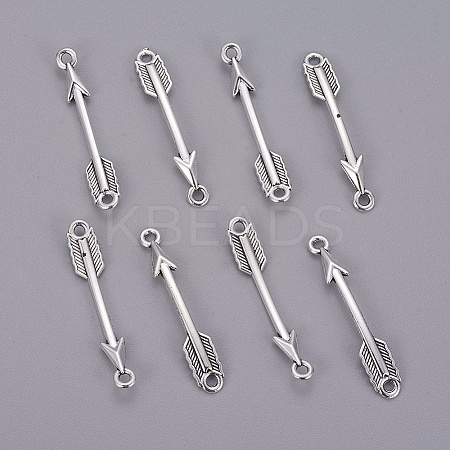 Tibetan Style Alloy Arrow Links connectors LS-X-TIBE-3497-AS-LF-1