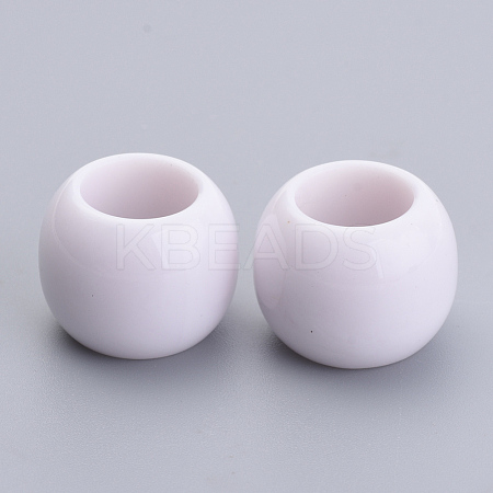 Opaque Acrylic Beads SACR-S300-15D-01-1
