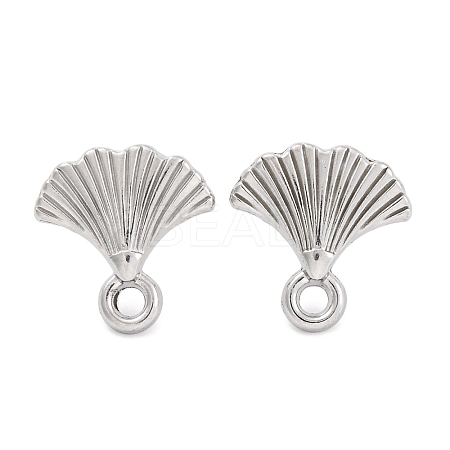 Non-Tarnish 304 Stainless Steel Studs Earring Findings EJEW-H013-15P-1
