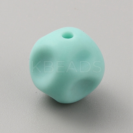 Cube Food Grade Eco-Friendly Silicone Beads SIL-TAC0003-11H-1