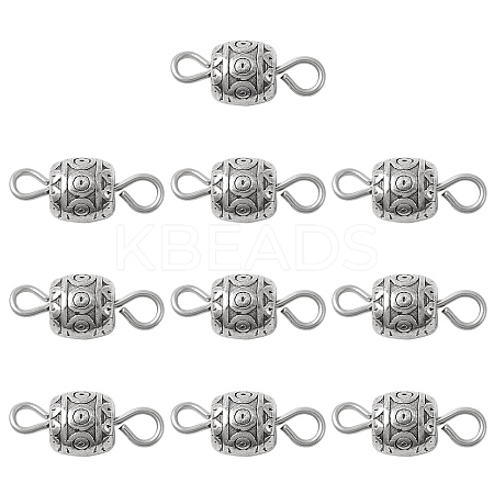 Tibetan Style Alloy Connector Charms PALLOY-YW0001-43-1