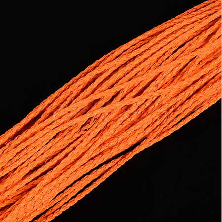 Braided Imitation Leather Cords LC-S005-064-1