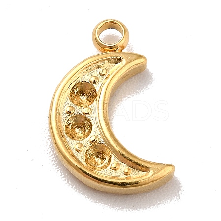 Ion Plating(IP) 304 Stainless Steel Pendants Rhinestone Setting STAS-A066-15G-1