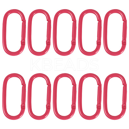 10Pcs Alloy Spring Gate Rings FIND-TA0009-25I-1