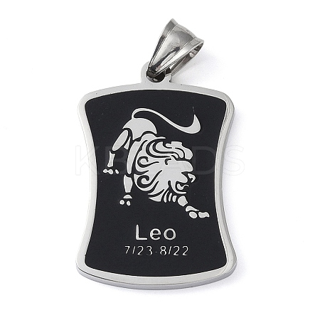 304 Stainless Steel Pendants LS-STAS-O008-01G-1