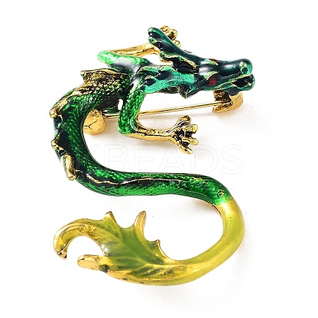 Dragon Enamel Pins JEWB-K018-16AG-03-1