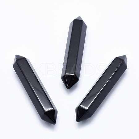 Natural Obsidian No Hole Healing Stones LS-G-G760-J05-1