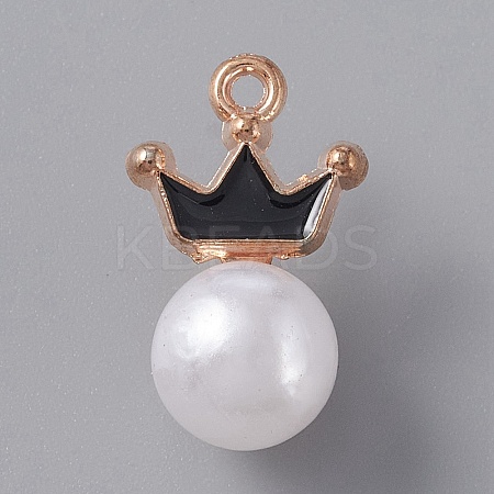 Resin Imitation Pearl Pendants LS-FIND-TAC0002-041E-1