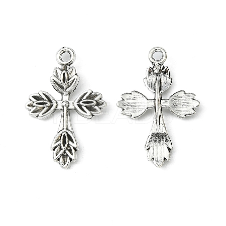 Tibetan Style Alloy Gothic Pendants LF0175Y-1
