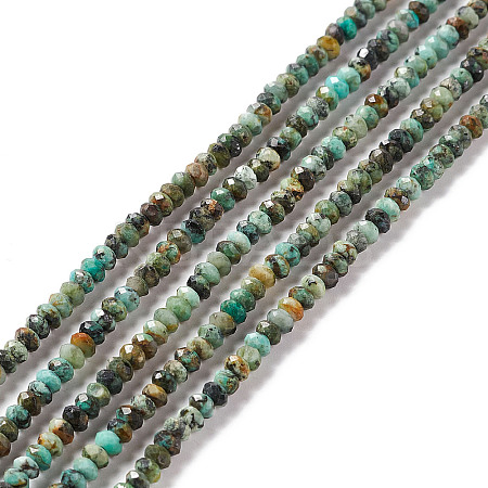 Natural African Turquoise(Jasper) Beads Strands LS-G-F717-02A-1