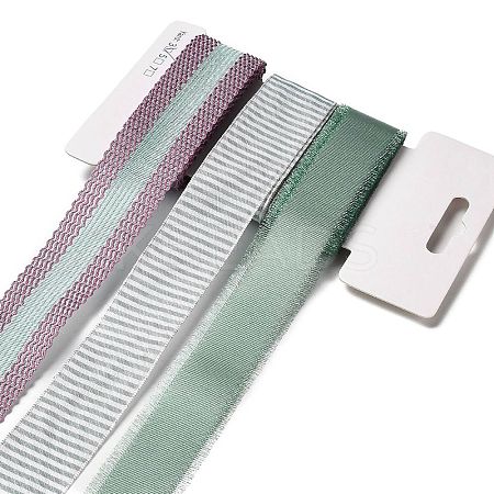 9 Yards 3 Styles Polyester Ribbon SRIB-A014-C09-1