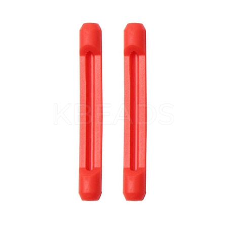 Non-slip Silicone Eyeglasses Ear Grip Tip Holder SIL-WH0004-01J-1