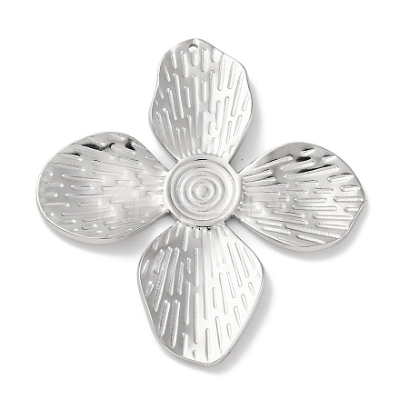 Anti-Tarnish 304 Stainless Steel Pendants STAS-D194-04P-1