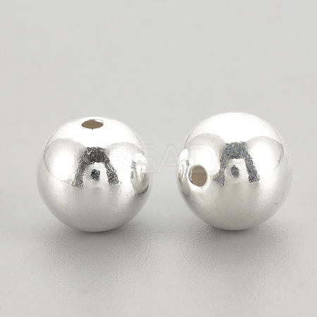 925 Sterling Silver Beads X-STER-S002-15-6mm-1