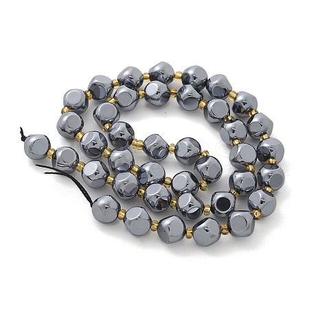 Terahertz Stone Round Beads Strands G-R002-01C-1